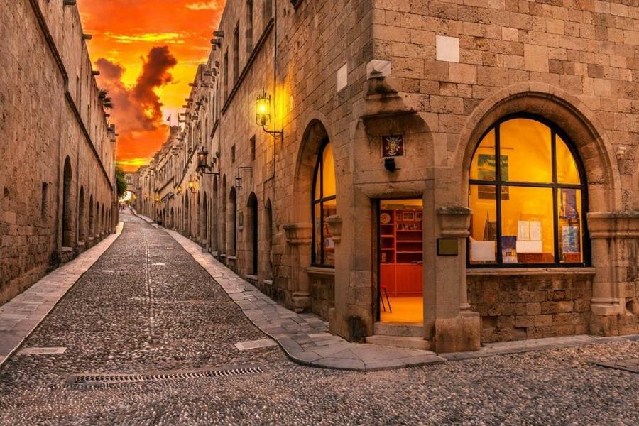 Villa Praxitelous 9 Old Town Rhodes City Exterior foto