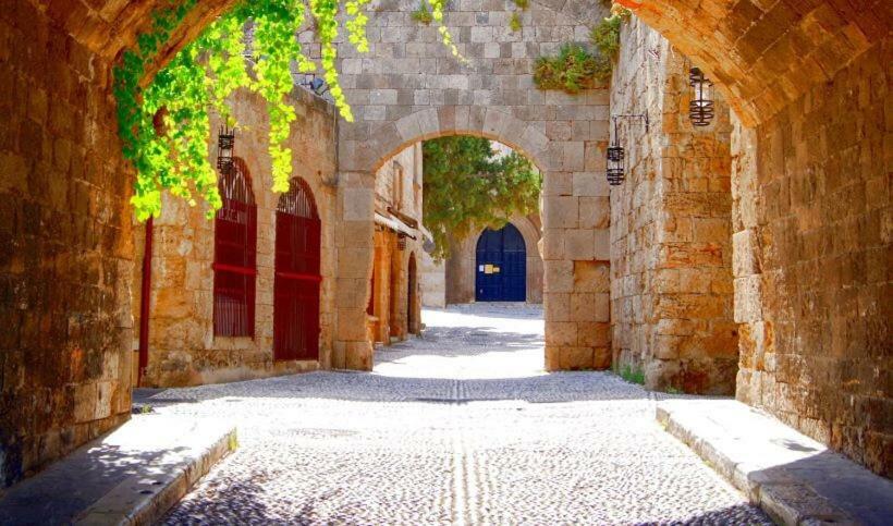 Villa Praxitelous 9 Old Town Rhodes City Exterior foto